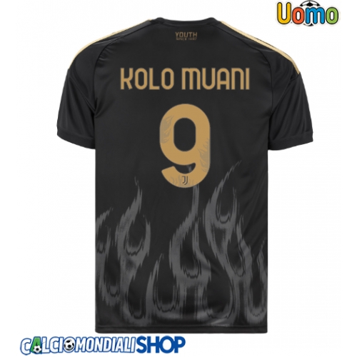 Maglie da calcio Juventus Randal Kolo Muani #9 Terza Maglia 2026-27 Manica Corta